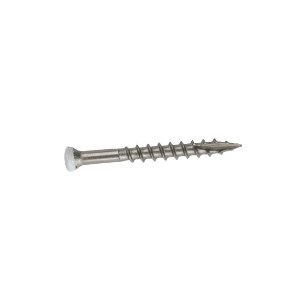 Grip-Rite Deck Screw, #7 x 1-5/8 in, 18-8 Stainless Steel, Trim Head, Torx Drive, 195 PK MAXS158THW3051 - main
